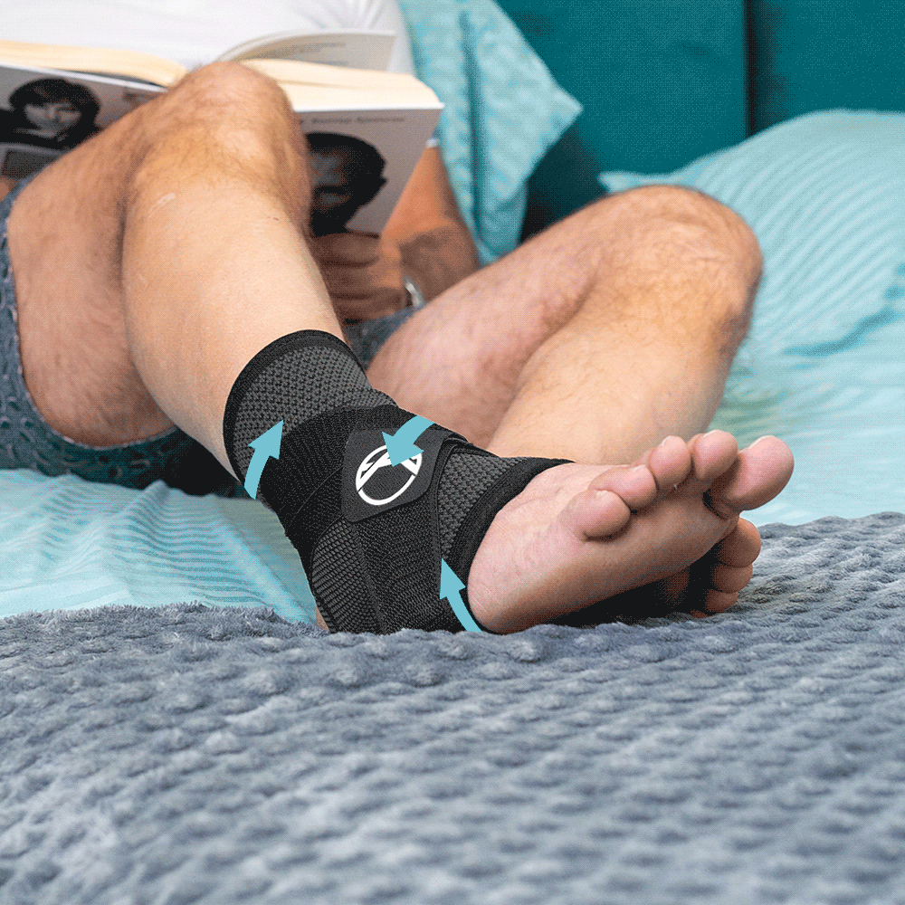 Koprez Ayak Bileği Desteği: Plantar Fasiit İçin Yüksek Performanslı Konforlu Kompresyon Çorabı